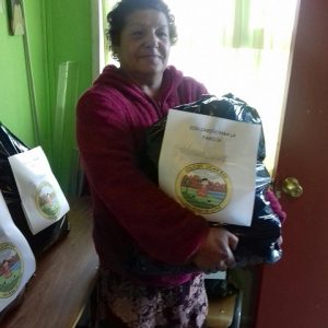 HERMOSO RESULTADO DE CAMPAÑA DE CANASTAS FAMILIARES PARA FAMILIAS LICAN RAY