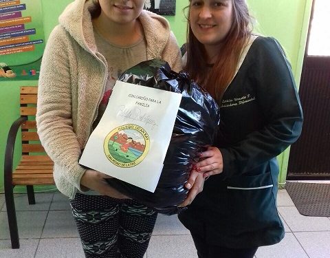 HERMOSO RESULTADO DE CAMPAÑA DE CANASTAS FAMILIARES PARA FAMILIAS LICAN RAY