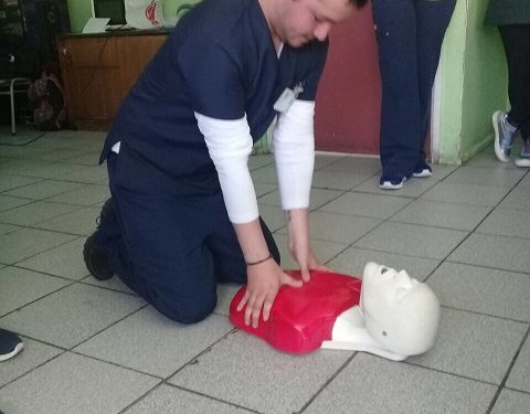 CURSO DE REANIMACION CARDIORESPIRATORIA PARA EL PERSONAL A CARGO DE LA COMSE