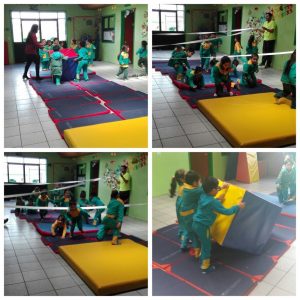 NUEVO EQUIPAMIENTO DEPORTIVO EN PRE BASICA