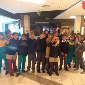 VISITA PEDAGOGICA AL CINE CUARTO BASICO 2017
