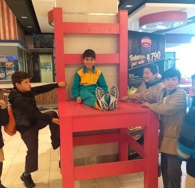 VISITA PEDAGOGICA AL CINE CUARTO BASICO 2017