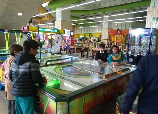 VISITA PEDAGOGICA AL CINE CUARTO BASICO 2017