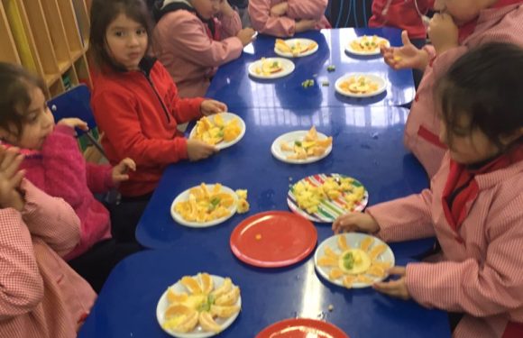 ” FRUTAS Y VERDURAS” ALIMENTACIÓN SALUDABLE. “PREBÁSICA Y ESCUELA DE LENGUAJE DE MASTER CHEF”