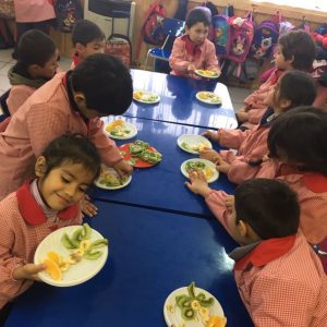 ” FRUTAS Y VERDURAS” ALIMENTACIÓN SALUDABLE. “PREBÁSICA Y ESCUELA DE LENGUAJE DE MASTER CHEF”