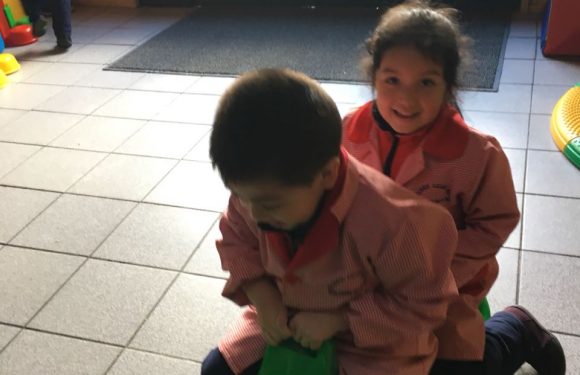 RECONOCIMIENTO COMSE SAN PEDRO . LOS ALUMNOS DISFRUTARON SUS OBSEQUIOS