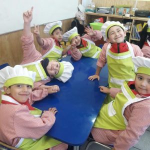 COCINA PARA APRENDER ” KINDER” EDUCADORA: Marcela Romero
