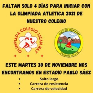 Olimpiada atletica 2021