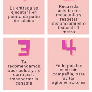 ENTREGA DE CANASTAS JUNAEB