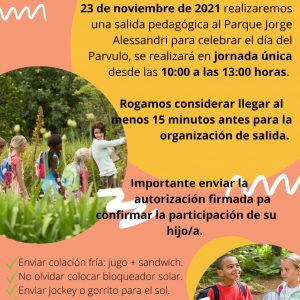 Día de la educación parvularia