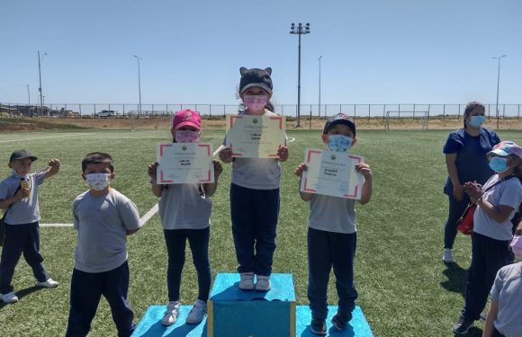 Olimpiada atlética Licán Ray(escuela de lenguaje y párvulo regular)