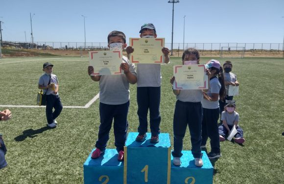 Olimpiada atlética Licán Ray(escuela de lenguaje y párvulo regular)