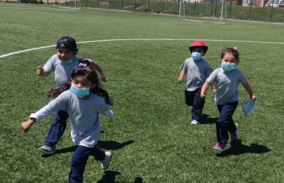 Olimpiada atlética Licán Ray(escuela de lenguaje y párvulo regular)