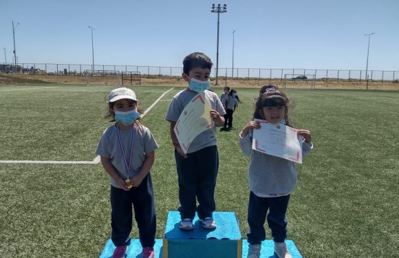 Olimpiada atlética Licán Ray(escuela de lenguaje y párvulo regular)