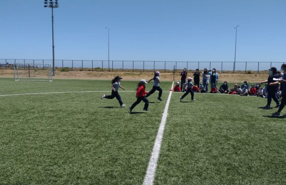 Olimpiada atlética Licán Ray(escuela de lenguaje y párvulo regular)
