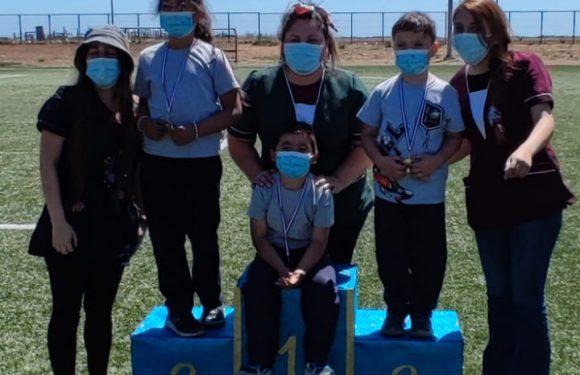 Olimpiada atlética Licán Ray(escuela de lenguaje y párvulo regular)