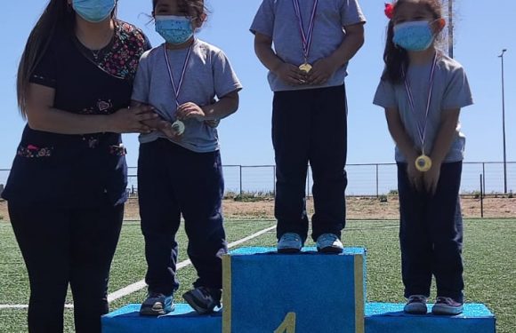 Olimpiada atlética Licán Ray(escuela de lenguaje y párvulo regular)