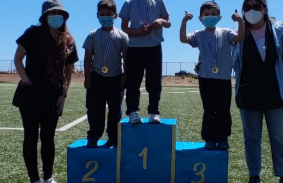 Olimpiada atlética Licán Ray(escuela de lenguaje y párvulo regular)