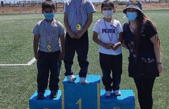 Olimpiada atlética Licán Ray(escuela de lenguaje y párvulo regular)