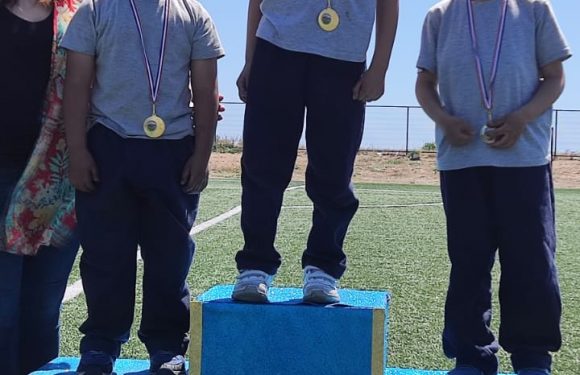 Olimpiada atlética Licán Ray(escuela de lenguaje y párvulo regular)
