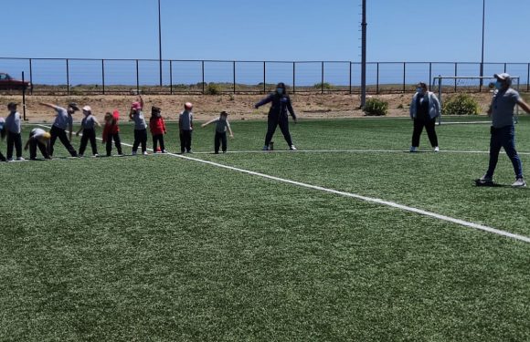 Olimpiada atlética Licán Ray(escuela de lenguaje y párvulo regular)