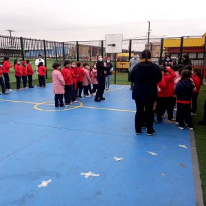 Simulacro en caso de terremoto